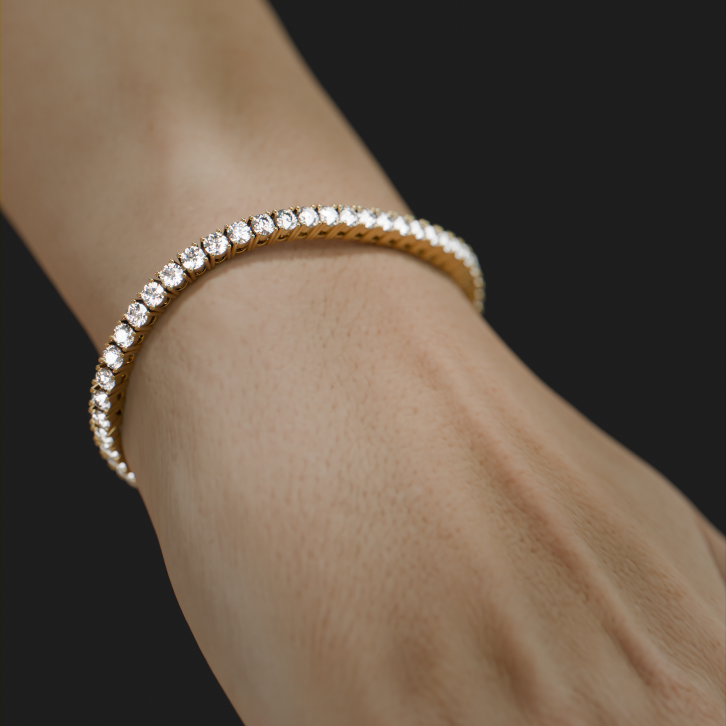Pulsera Tennis Round