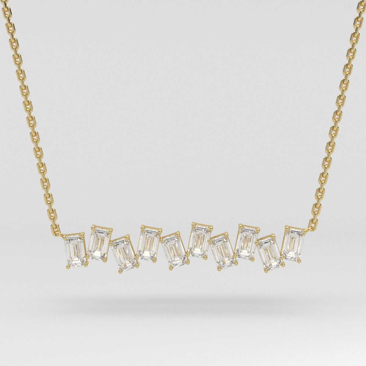 Collar Cluster Emerald