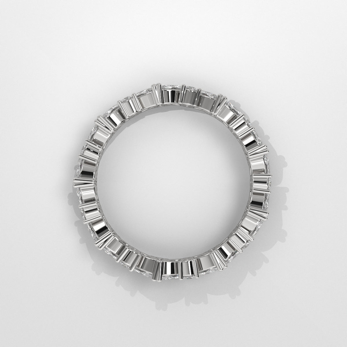 Anillo Eternity Marquise