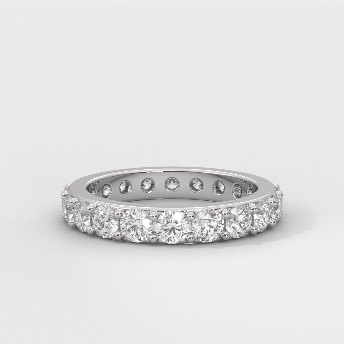 Anillo Eternity Round
