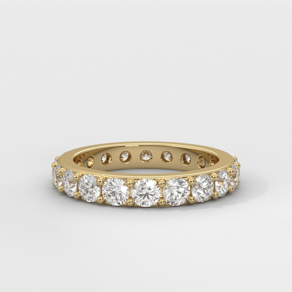 Anillo Eternity Round