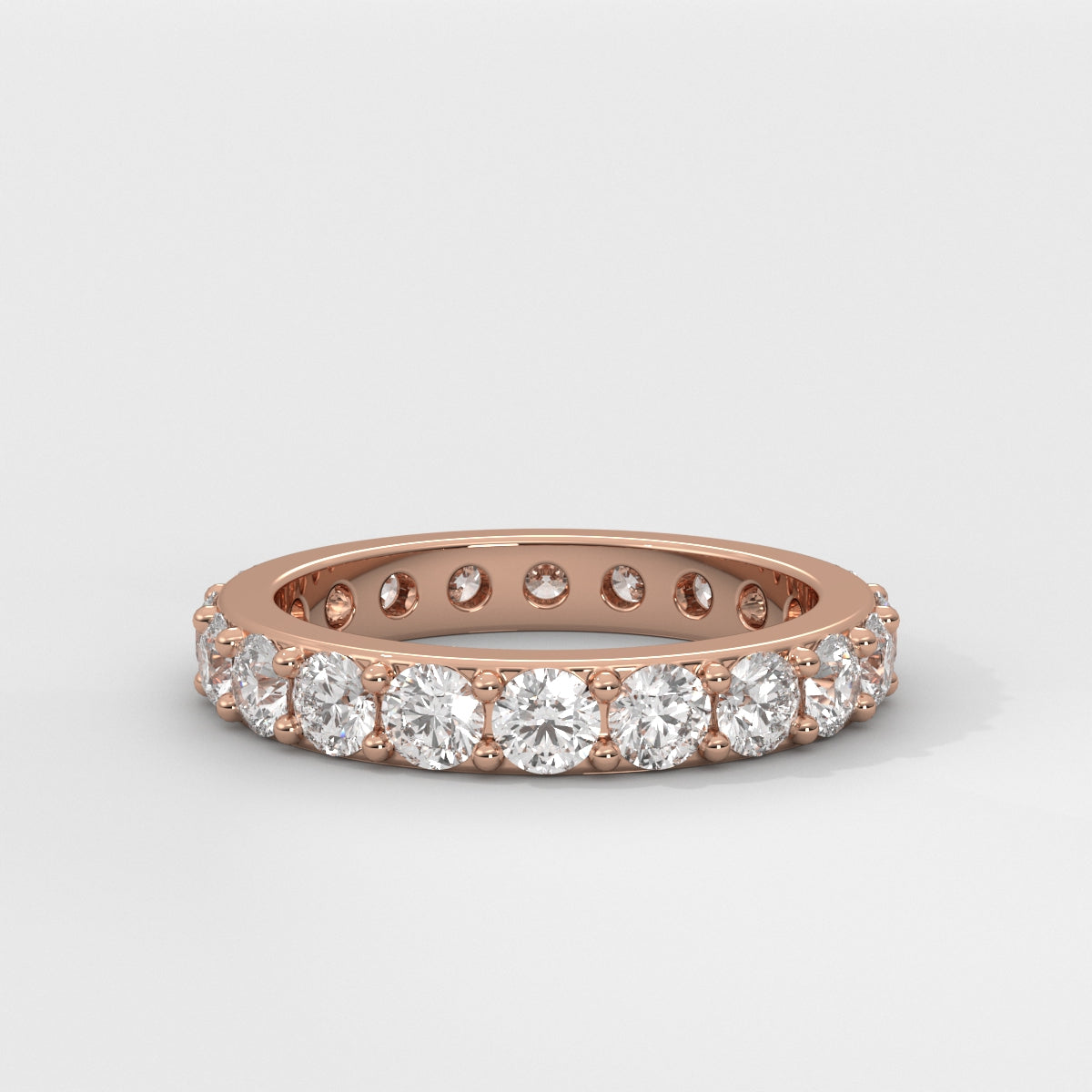 Anillo Eternity Round