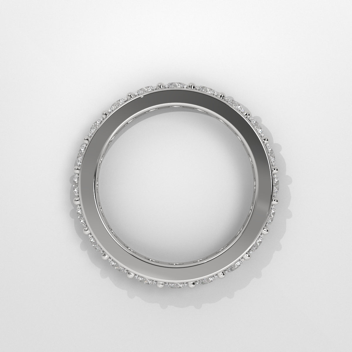 Anillo Eternity Round