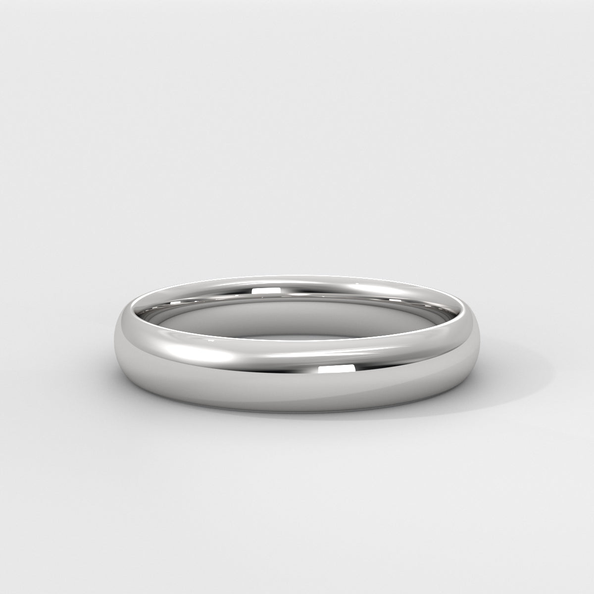 Anillo Half Round Wedding Band