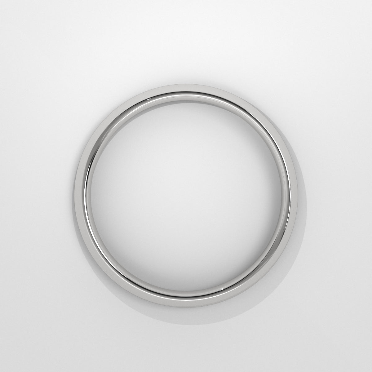Anillo Knife Edge Wedding Band