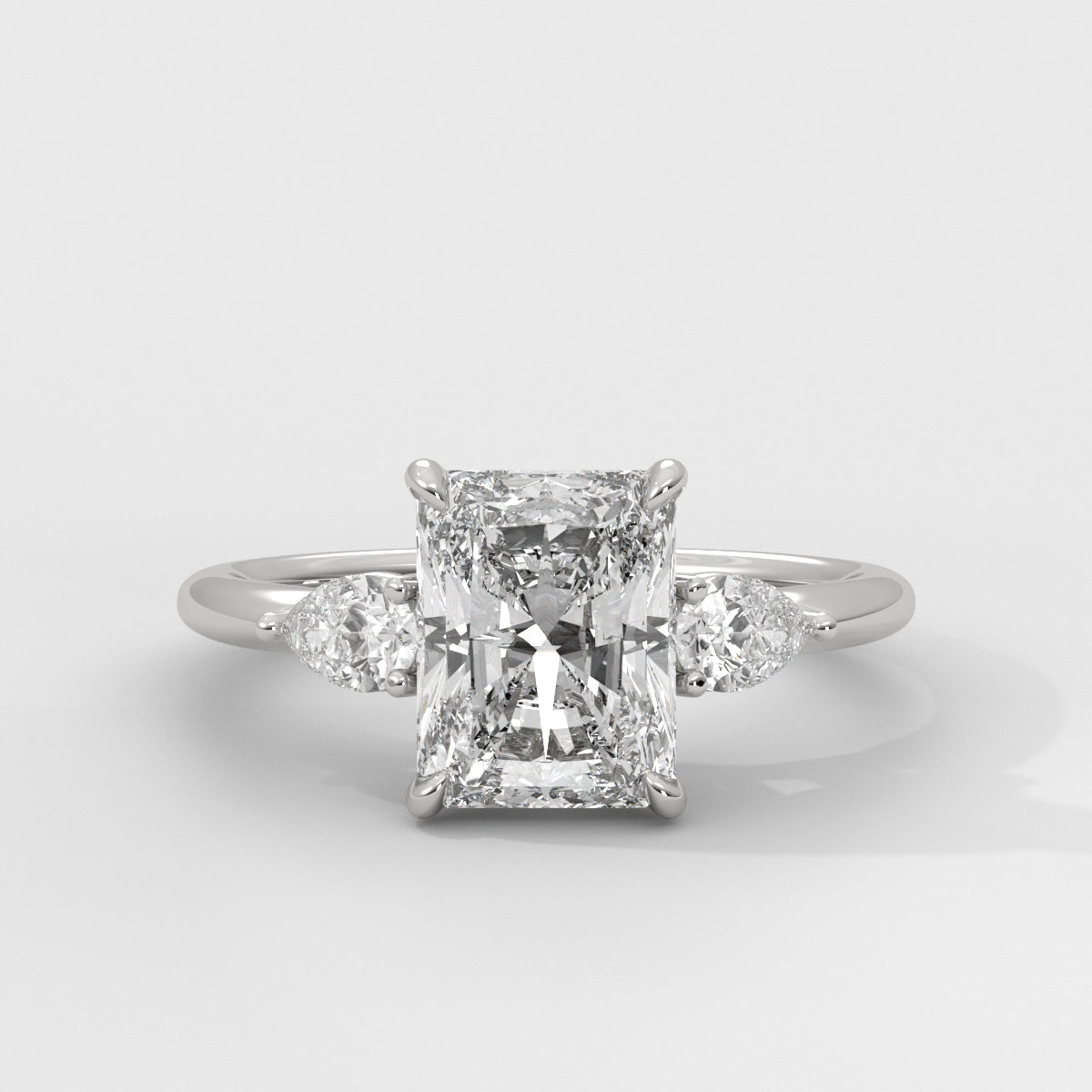 Anillo de Compromiso Sidestones Radiant