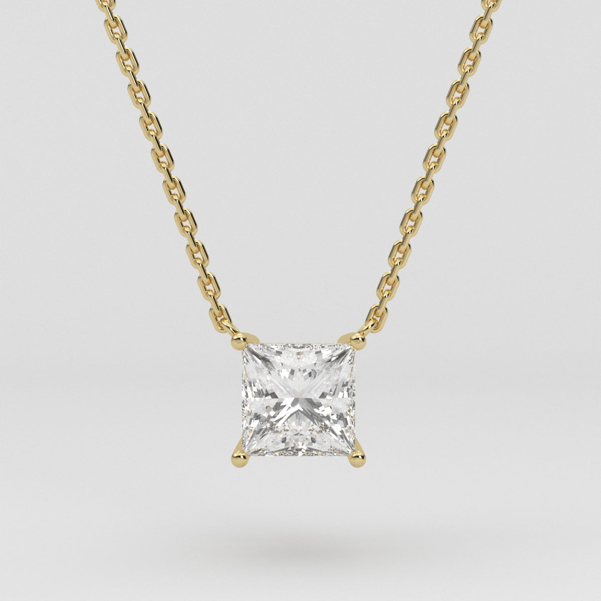 Collar Solitario Princess