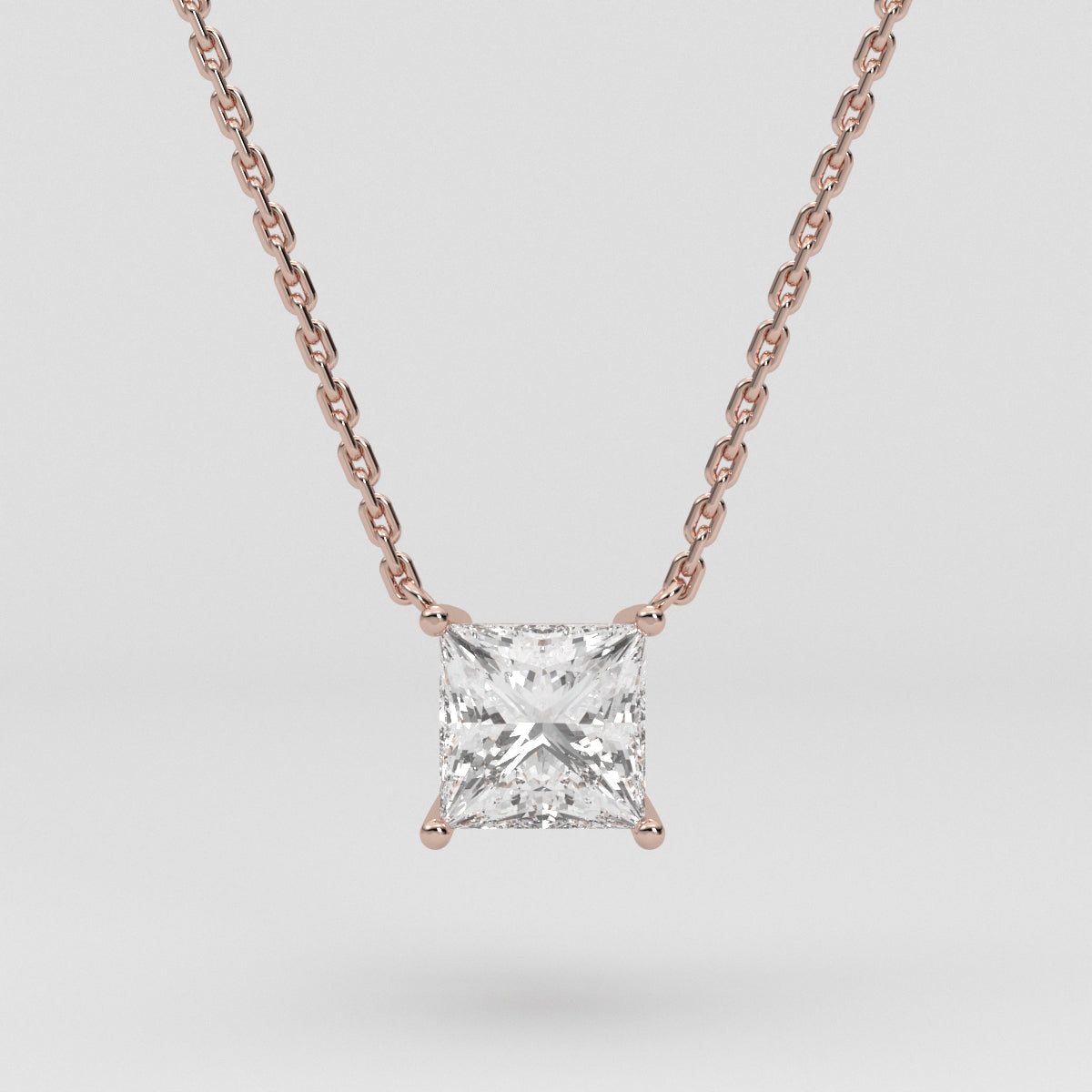 Collar Solitario Princess