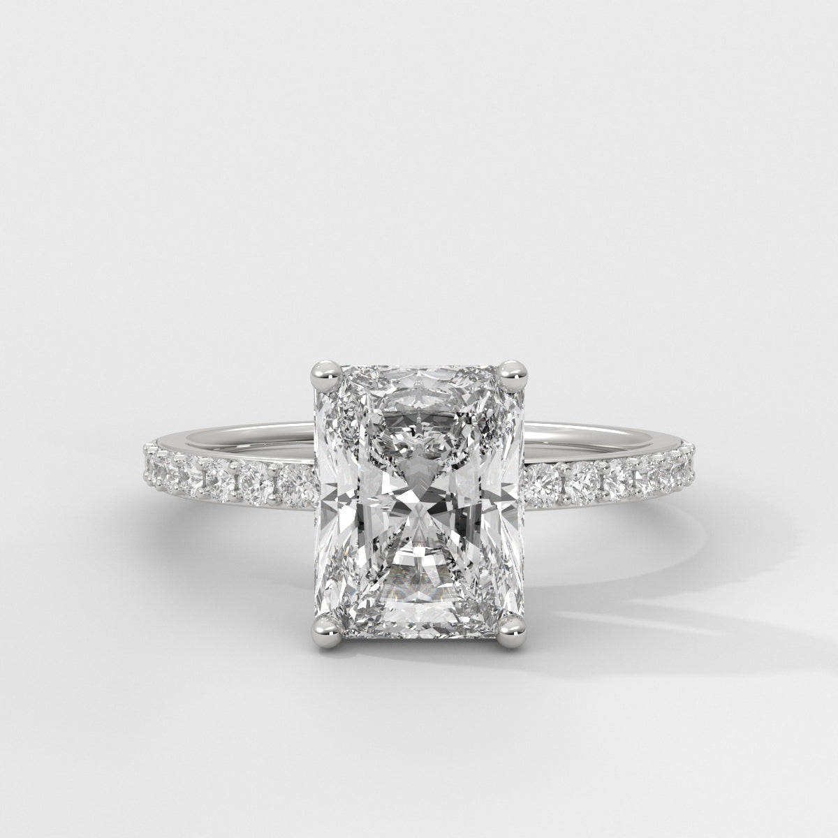 Anillo de Compromiso Sidestones 1.50 mm Radiant