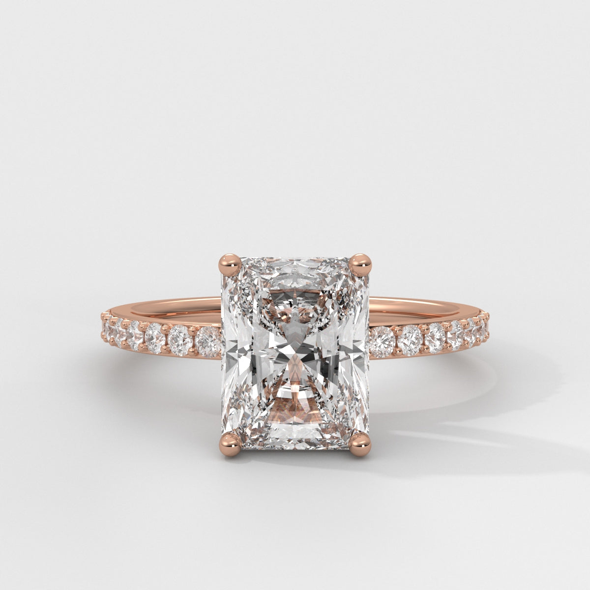 Anillo de Compromiso Sidestones 1.50 mm Radiant