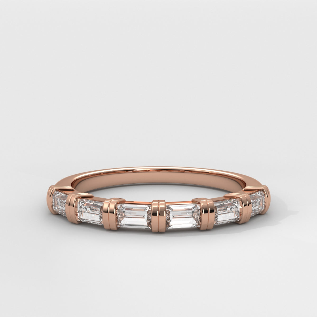 Anillo Baguette Wedding Band
