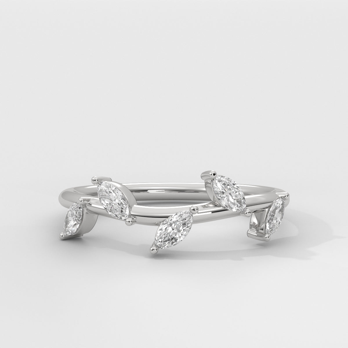 Anillo Laurel Wedding Band