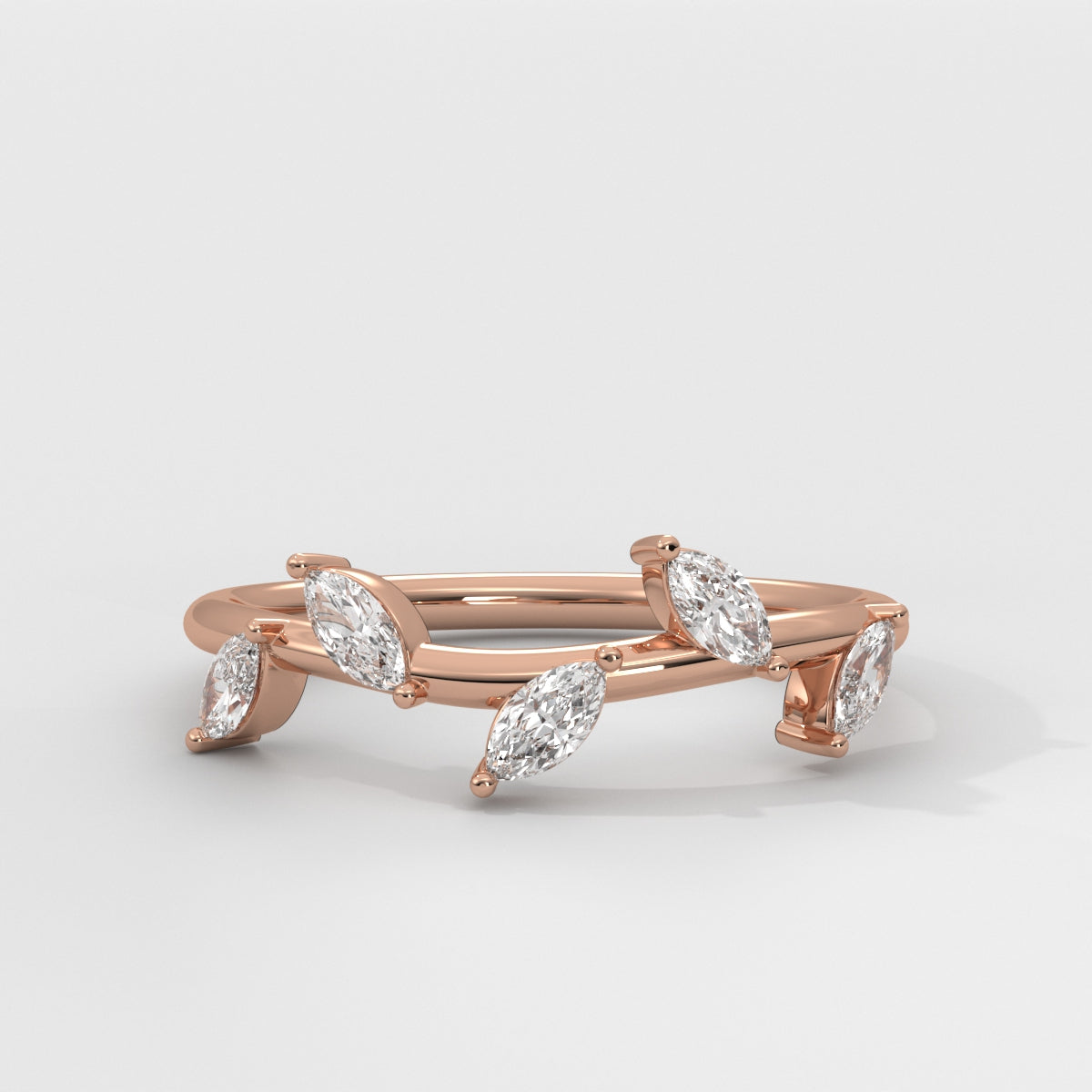 Anillo Laurel Wedding Band