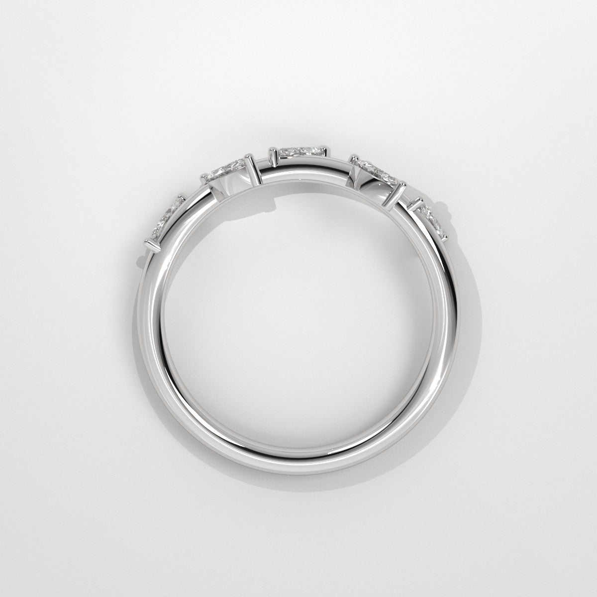 Anillo Laurel Wedding Band