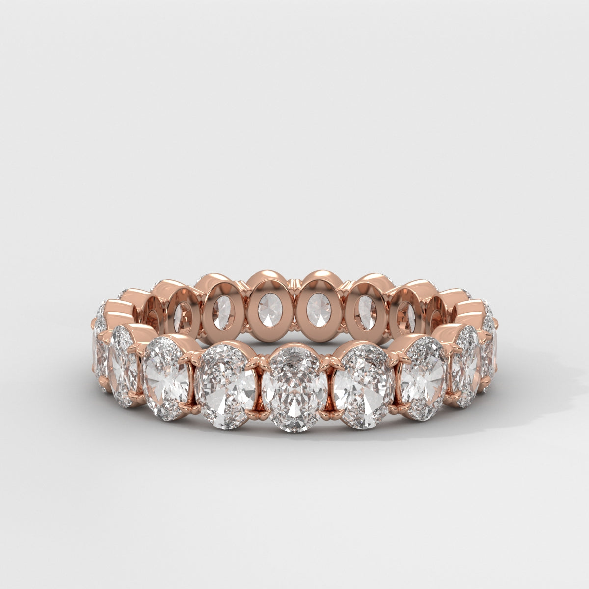 Anillo Eternity Oval