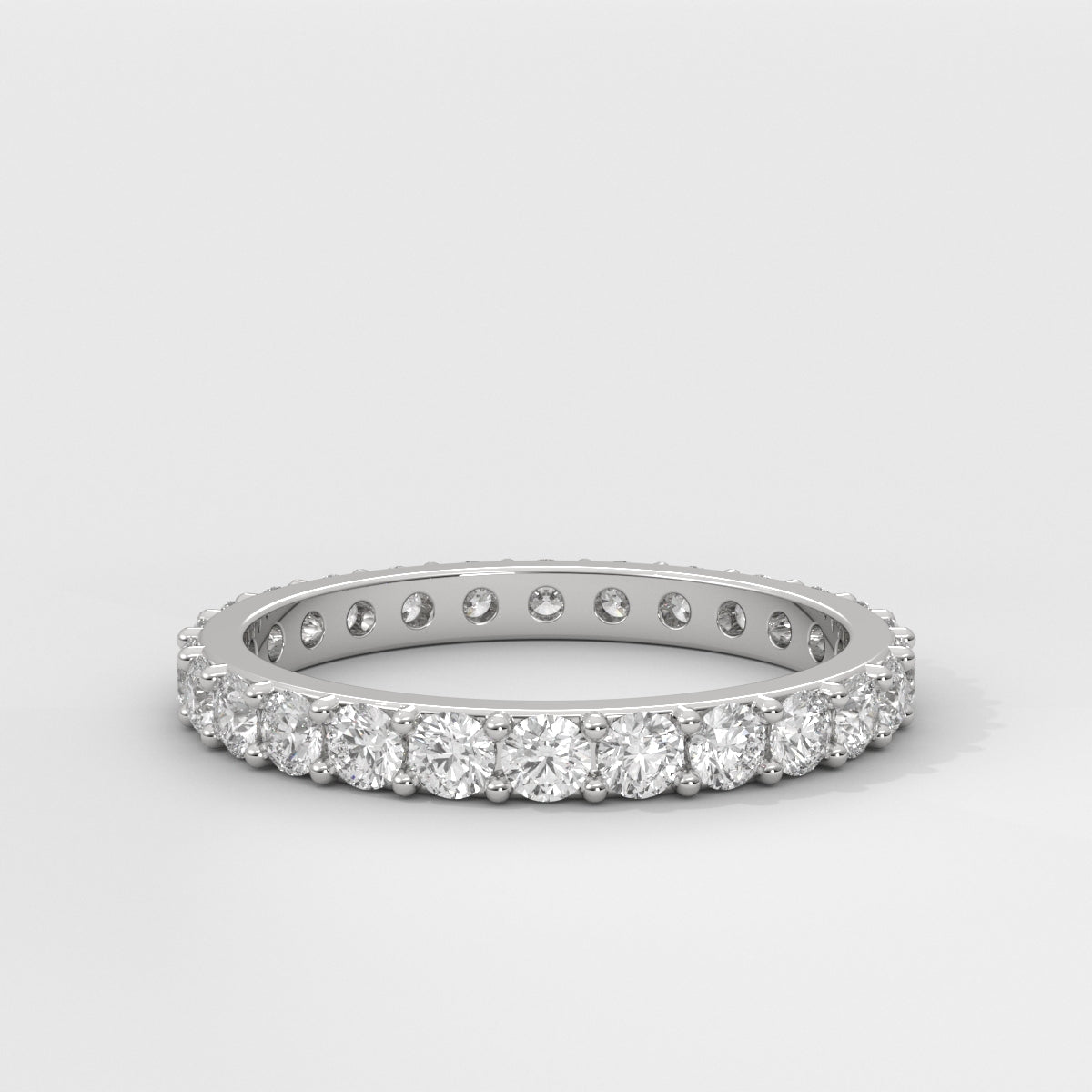 Anillo Eternity Round
