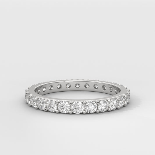 Anillo Eternity Round