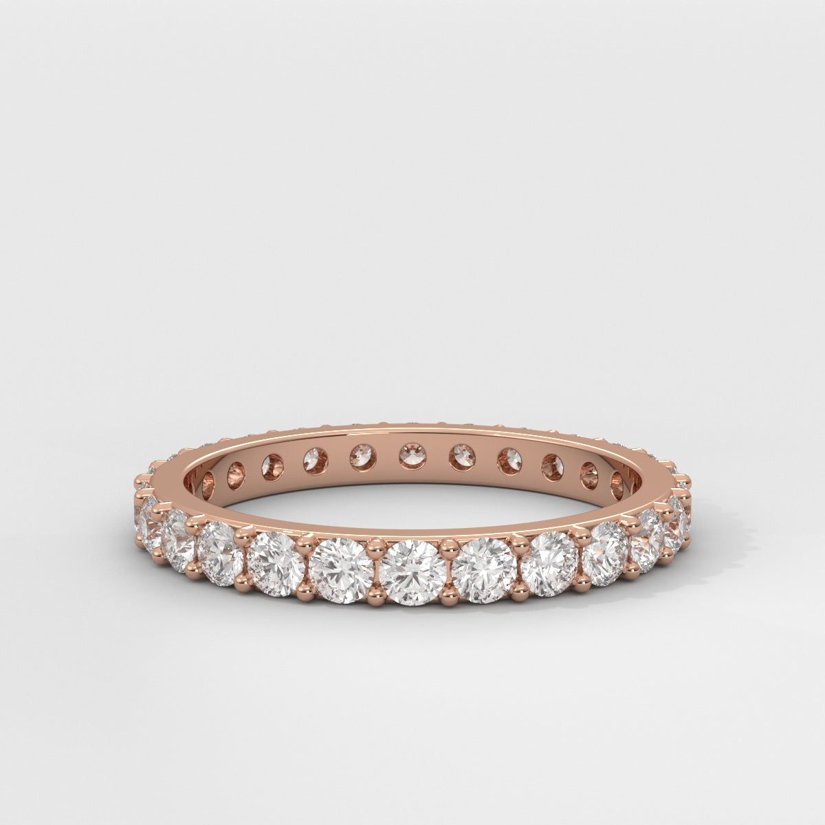 Anillo Eternity Round
