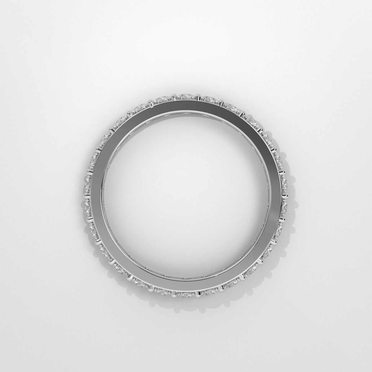 Anillo Eternity Round