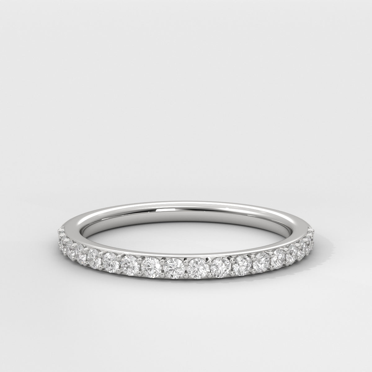 Anillo Sidestones Wedding Band