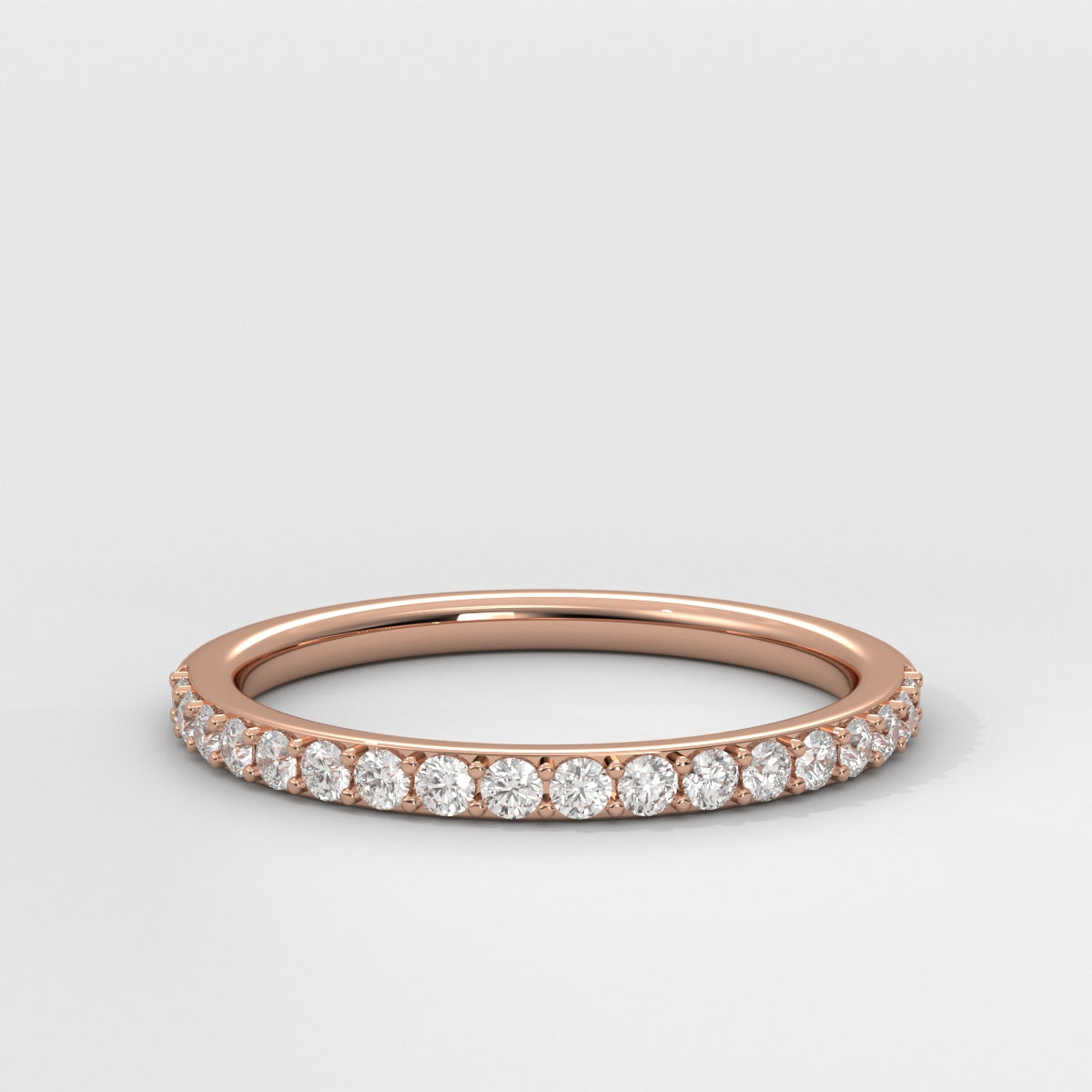 Anillo Sidestones Wedding Band