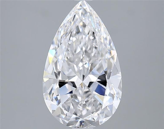 Diamante 4.04ct D VVS1 PEAR · GIA 2231924313