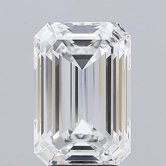 Diamante 4.02ct F VVS2 EMERALD · IGI LG830617842