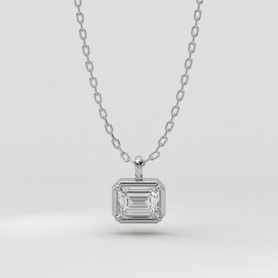 Collar Club Style East-West Emerald
