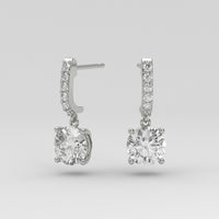 Aretes Drop Round