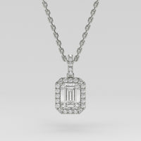 Collar Emerald Halo