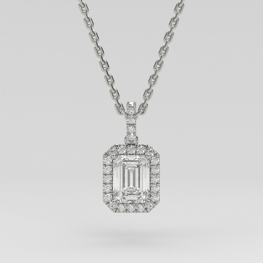 Collar Emerald Halo