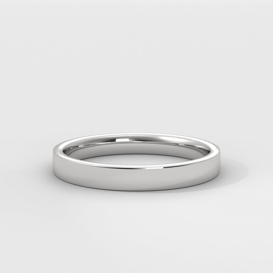 Anillo Flat Wedding Band