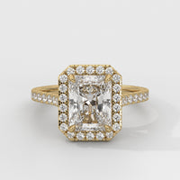 Anillo de Compromiso Halo Radiant