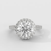 Anillo de Compromiso Halo Round