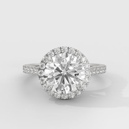 Anillo de Compromiso Halo Round