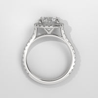 Anillo de Compromiso Halo Round
