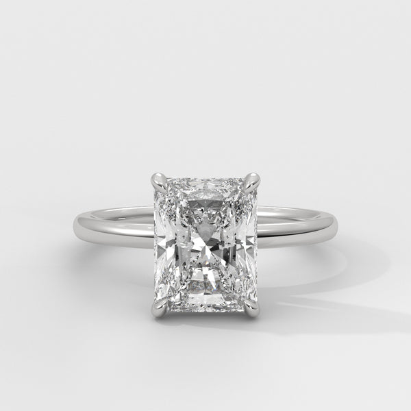 Anillo de Compromiso Hidden Halo Radiant