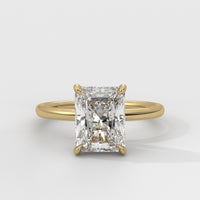 Anillo de Compromiso Hidden Halo Radiant