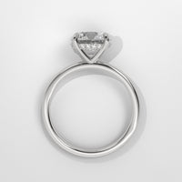 Anillo de Compromiso Hidden Halo Round