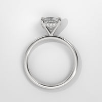 Anillo de Compromiso Hidden Halo Cushion