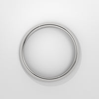 Anillo Knife Edge Wedding Band