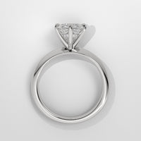 Anillo de Compromiso Knife Edge Princess