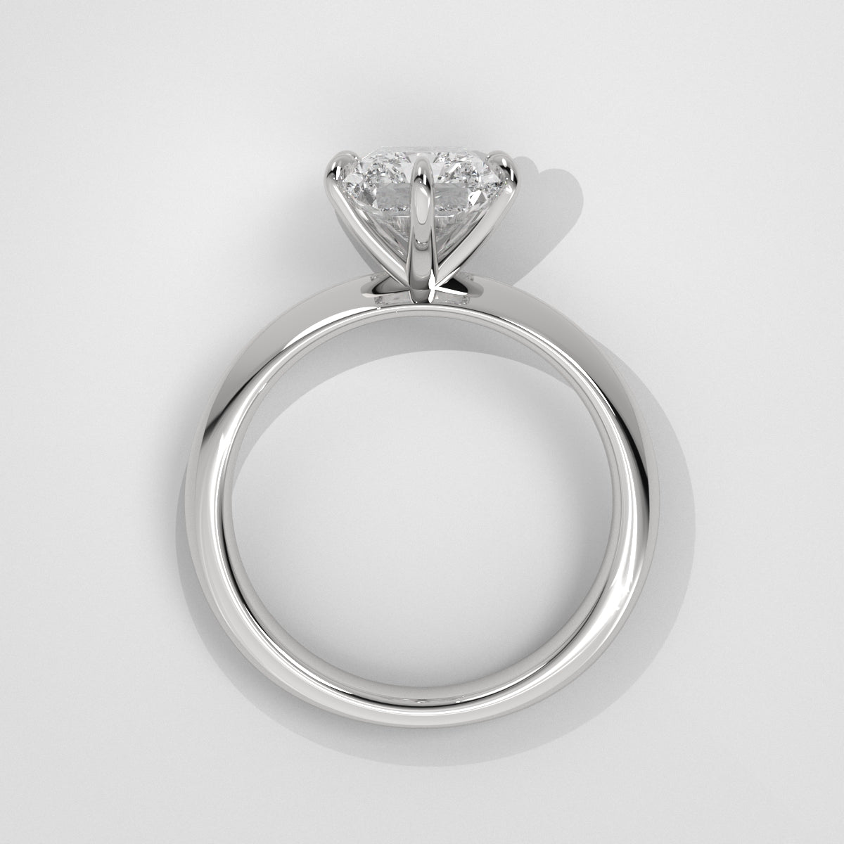 Anillo de Compromiso Knife Edge Radiant