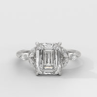 Anillo de Compromiso Laurel Emerald