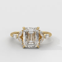 Anillo de Compromiso Laurel Emerald