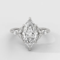 Anillo de Compromiso Laurel Marquise