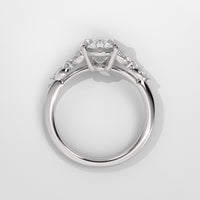 Anillo de Compromiso Laurel Oval