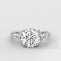 Anillo de Compromiso Laurel Round