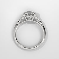 Anillo de Compromiso Laurel Round