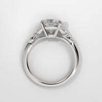 Anillo de Compromiso Laurel Cushion